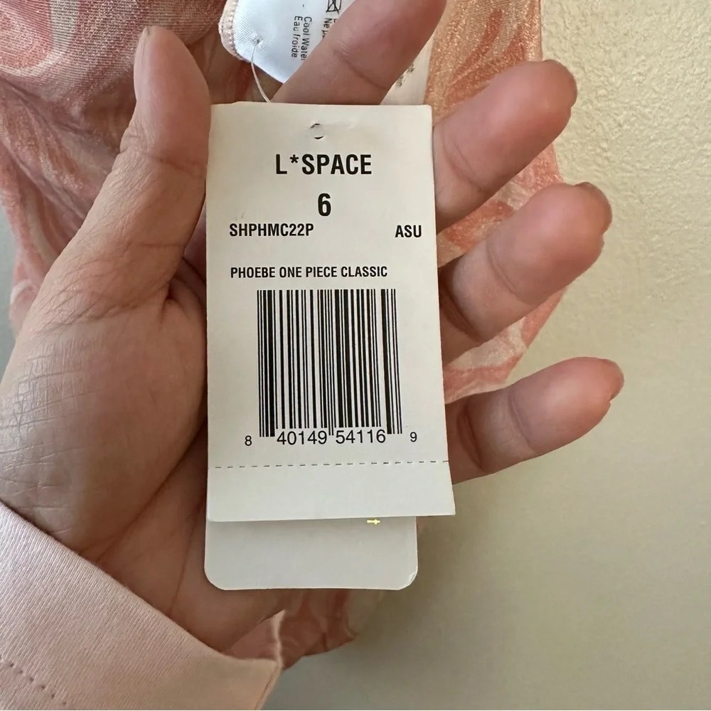NWT L*Space Shimmer Phoebe one piece swimsuit